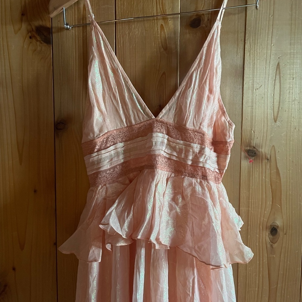 NWT ROCOCO SAND Emi Dress Pink Ombre L - Picture 5 of 9